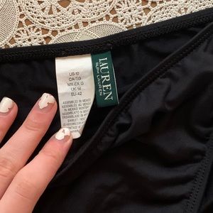 Black bikini bottoms